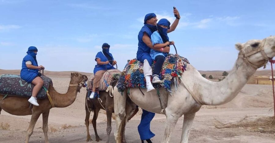 Marrakech: Agafay Desert With Quad Tour, Camel Ride & Dinner