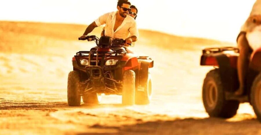 Quad Biking in Agafay Desert With Lunch & Camel Ride & Pool