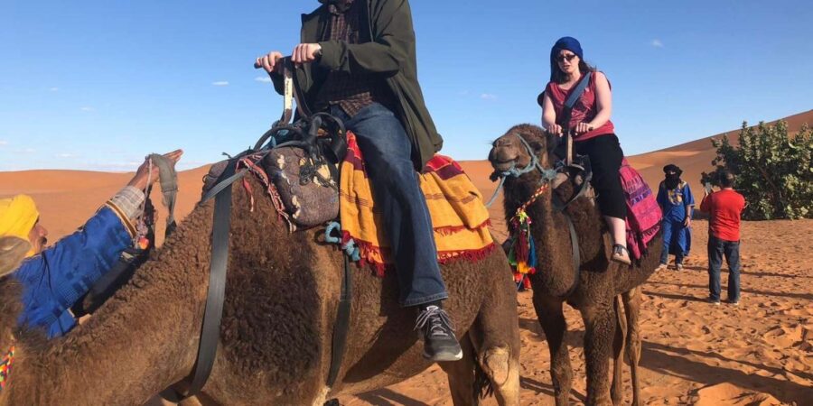 Merzouga: Overnight in Luxury Camp With Camel Trek & Dinner