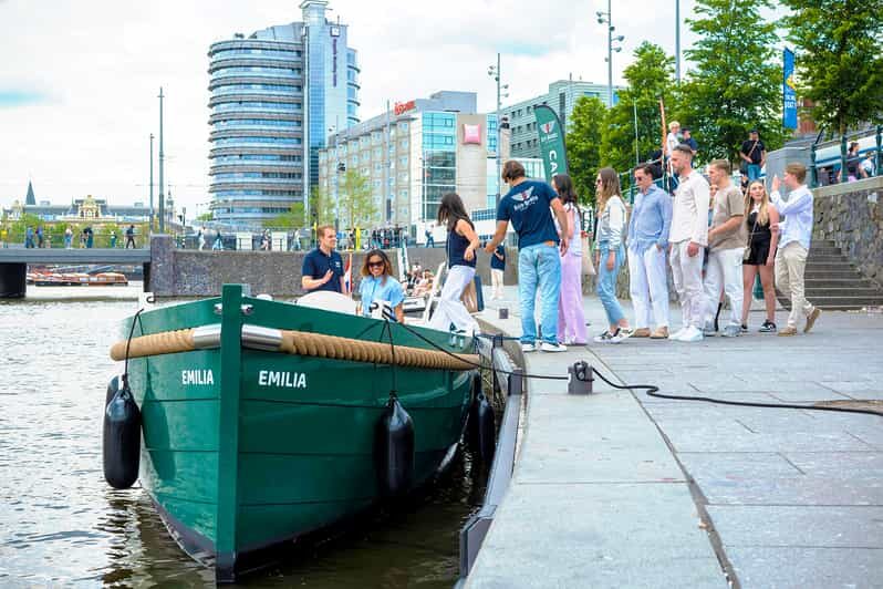 Amsterdam: the Newest Canal Cruise With Optional Drink
