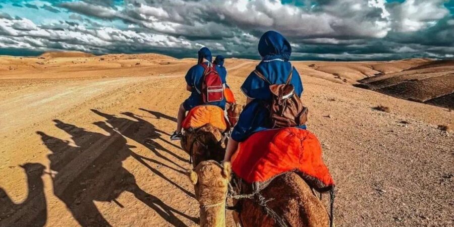 Marrakech: Agafay Desert With Show and Camel Ride and Dinner