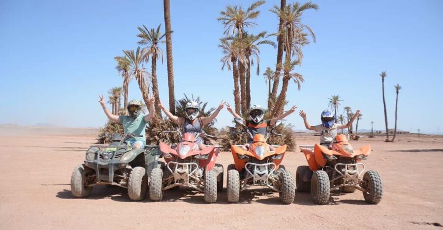 Marrakech: Dinner Show, Quad Bike and Camel Ride Desert Tour