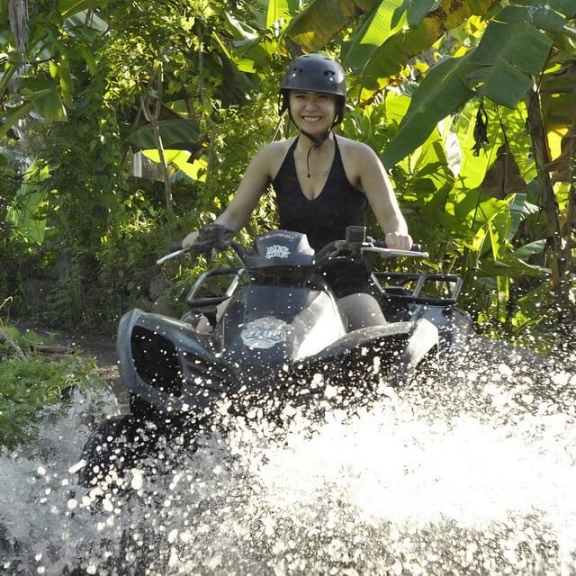 Ubud: ATV Quad Biking Adventure With Lunch & Hotel Transfer