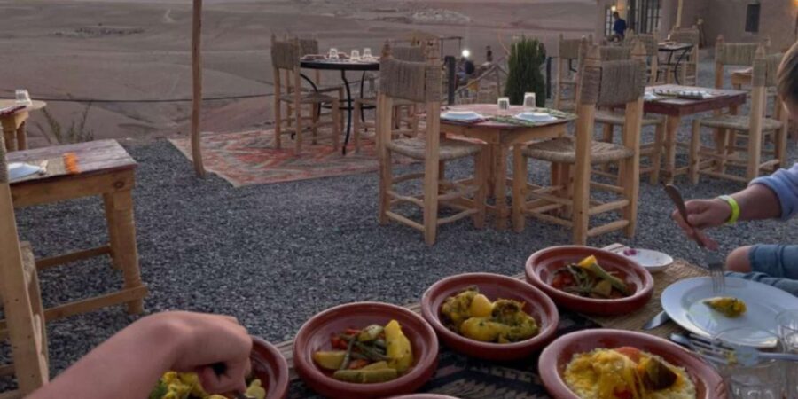 From Marrakech: Agafay Desert Day Trip With Lunch & Swimming