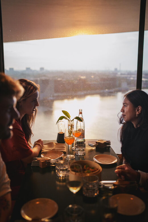 Amsterdam: ADAM Lookout & Lunch at Revolving Restaurant