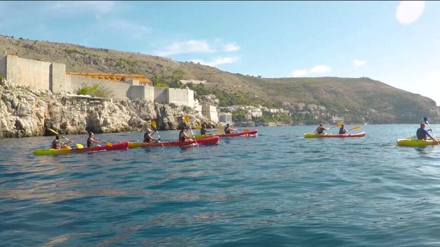 Dubrovnik: Guided Sea Kayaking and Snorkeling Tour