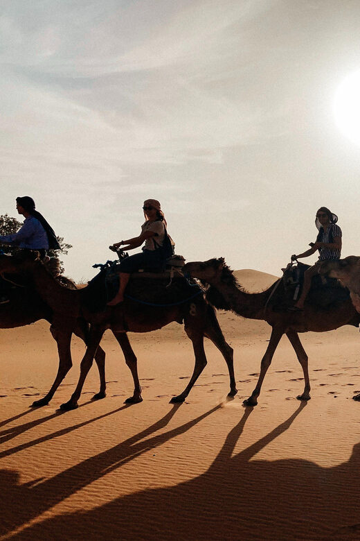 Merzouga Desert Tour, Quad Sandboarding Camel Ride & Dinner