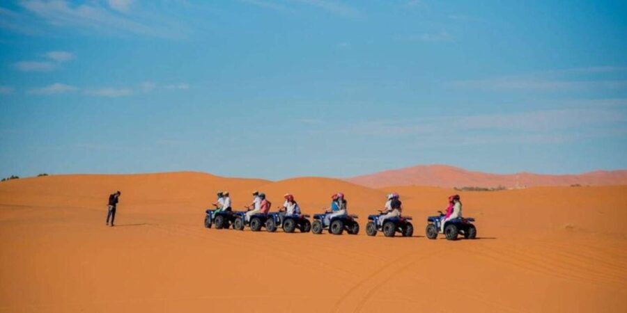 Merzouga: Erg Chebbi Dunes Quad Biking Tour