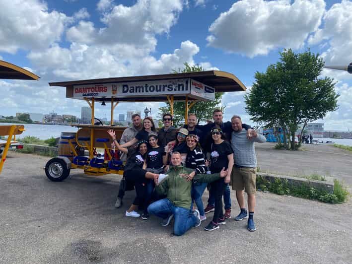Amsterdam: Party Bike Tour With Beer