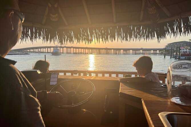 TAILFINS Tiki Boat/Sunset Cruise Crab Island 1.5HR PRIVATE - Good To Know