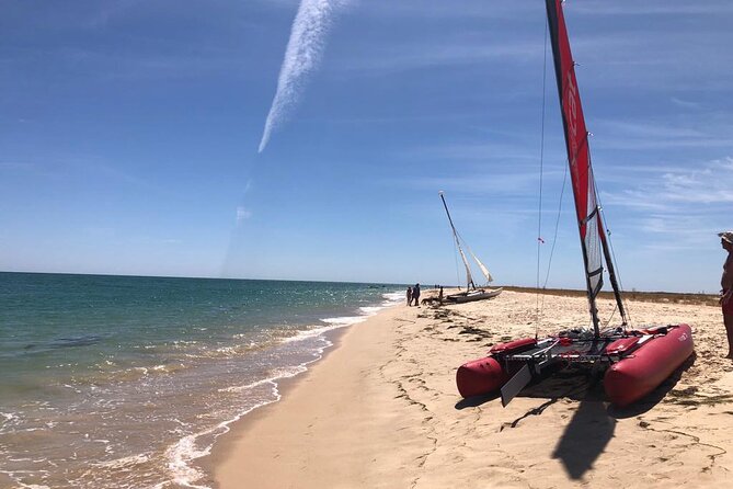 The Ria Formosa on a Small and Sporty Private Sailing Catamaran - Good To Know