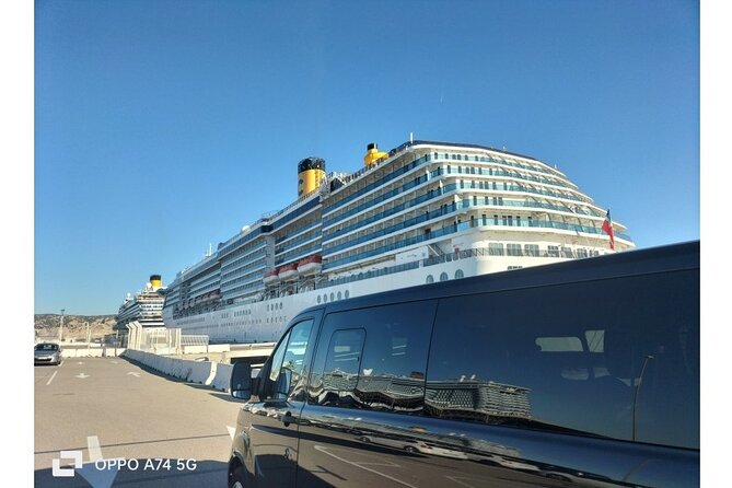 Transfer (One Way)Cruise Port Marseille -- Aix En Provence - Key Points
