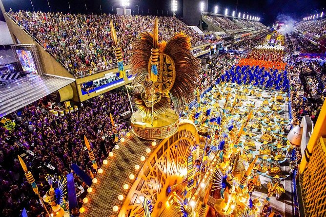 Transfer to Rio Carnival Parade - Sambadrome (Odd Sides Only) - Admission Coverage