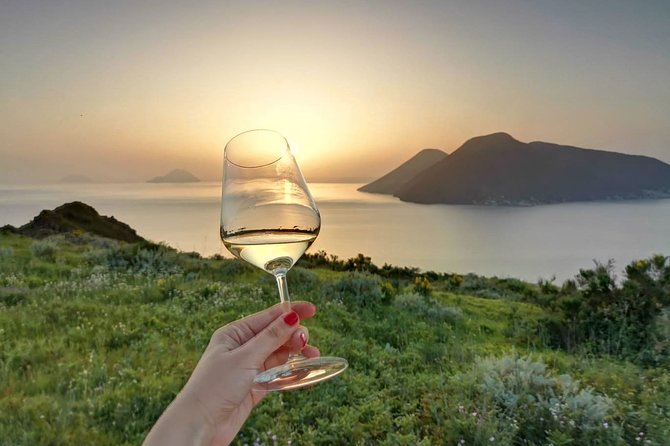Wine Tasting in Vineyard at the Sunset in Lipari Island - Key Points