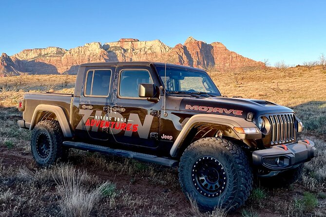 Zion Jeep Tour With Exclusive Access to Zion Cliffside Point - Good To Know