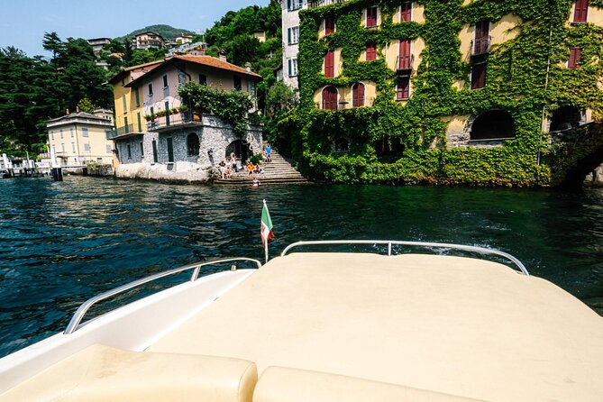 3 Hours Private Cruise on Lake Como Motorboat Cranchi