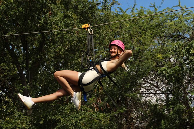 3 Ziplines With Waikiki Transportation