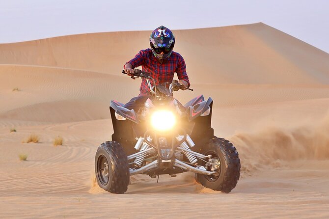 30 Minutes Private Quad Bike Ride in Desert