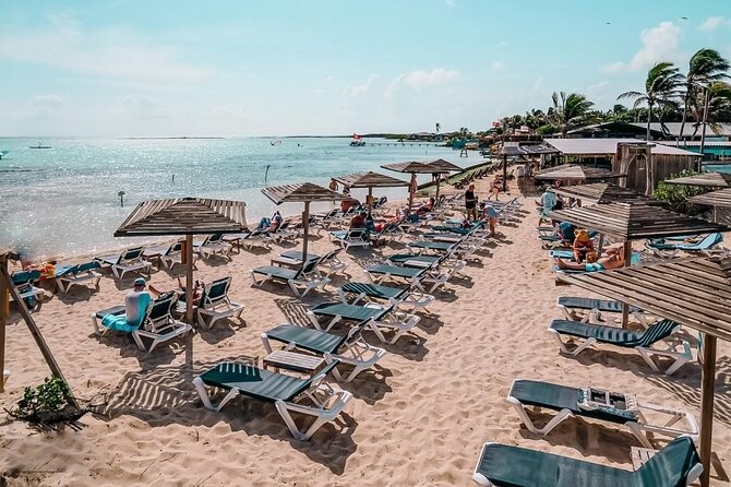 4 Hours Open Air Party Bus Tour With Beach Stop in Caribbean