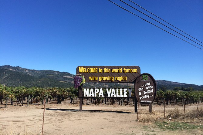 6-Hour Private Wine Country Tour of Napa Valley (Up to 6 People) in Large SUV