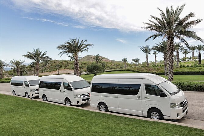 Airport Transfer to Cabo San Lucas & Pacific Side Hotels & Villas Round Trip