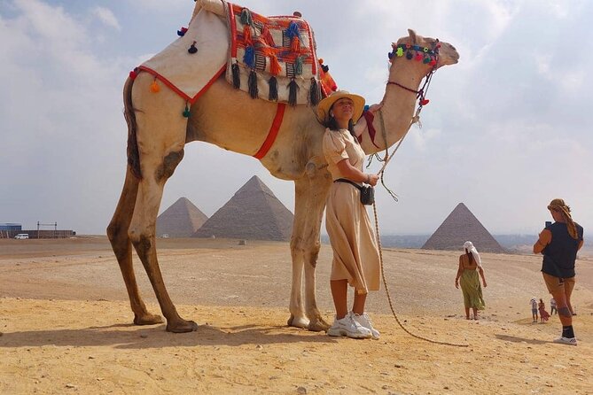 All Inclusive Giza Pyramids,Sphinx,Camelride,Lunch,Pyramid Inside