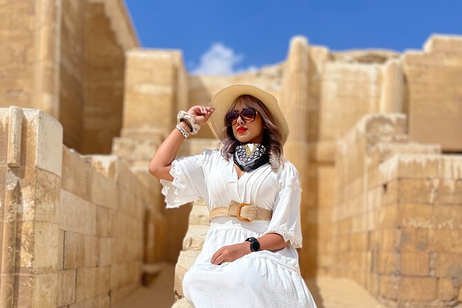 All Inclusive With Photographer,Pyramids,Sakkara,Lunch&Camal Ride - Tour Highlights