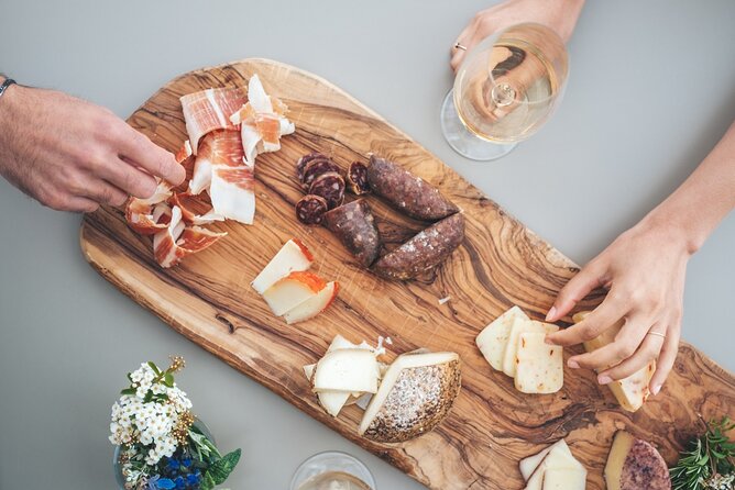 Aperitif on the Terrace of Podere Montale at Sunset