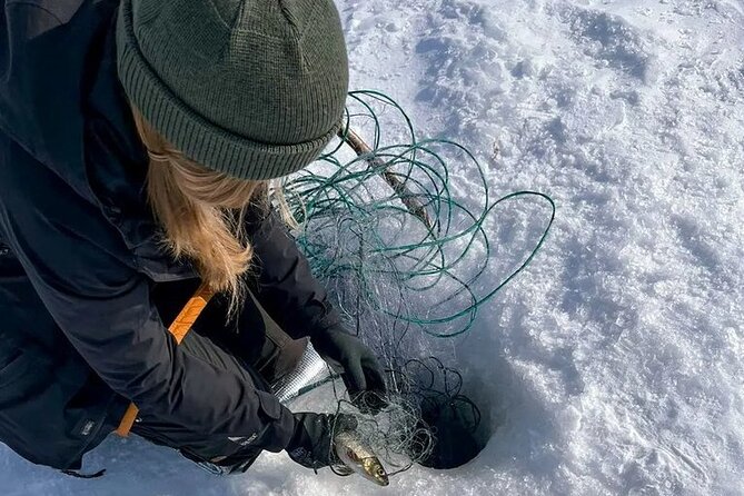 Arctic Fishing & Open Fire Cooking