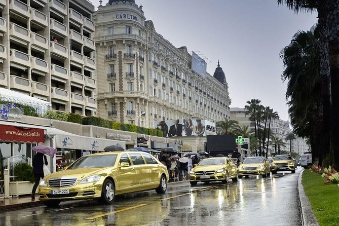 Arrival Transfer: Nice Airport NCE to Cannes in Business Car