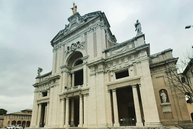Assisi: the Three Major Basilicas. St. Francis, St. Clare and Porziuncola Chapel