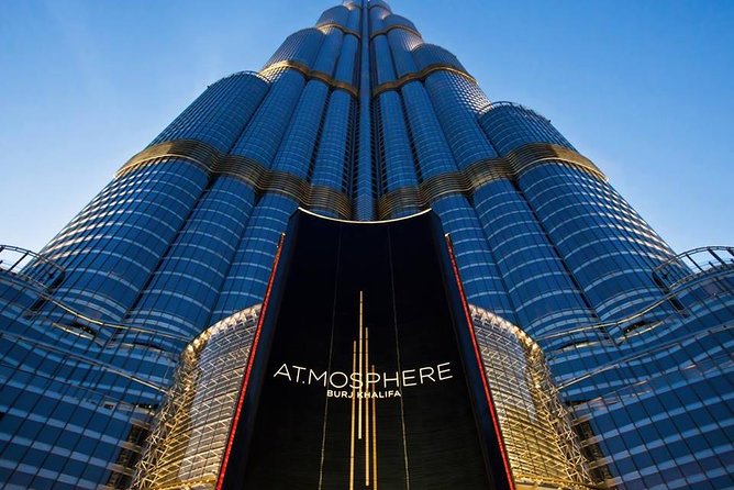 Atmosphere Lounge at 122ND Floor of Burj Khalifa Tower With Private Transfers