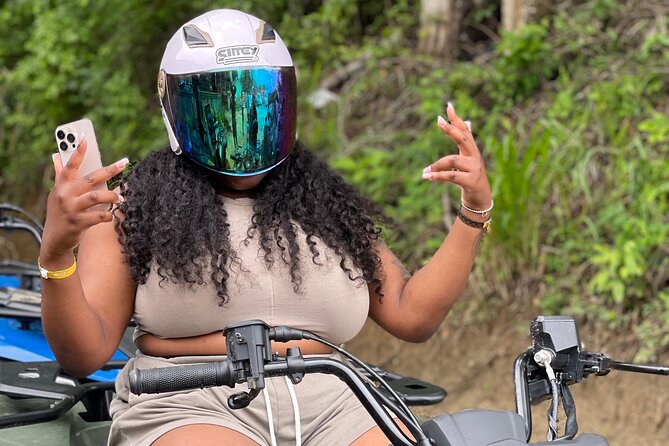 ATV and Bamboo Rafting Combo With Admission Included