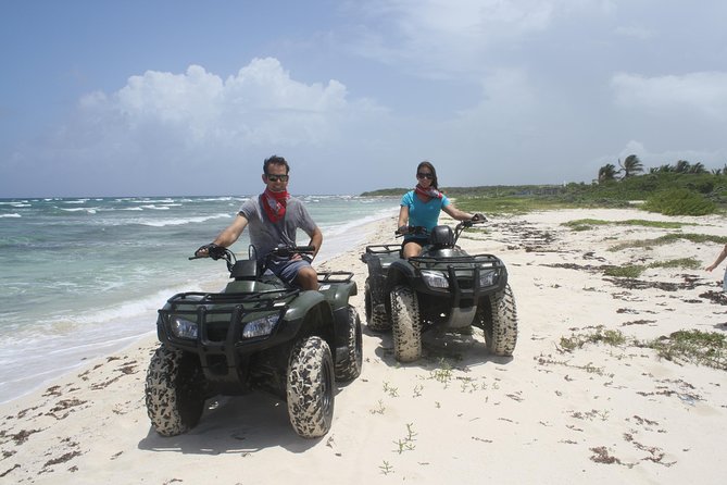 ATV Seashore Combo: Adventure to Mezcalitos Plus Optional Snorkeling at Playa Uvas
