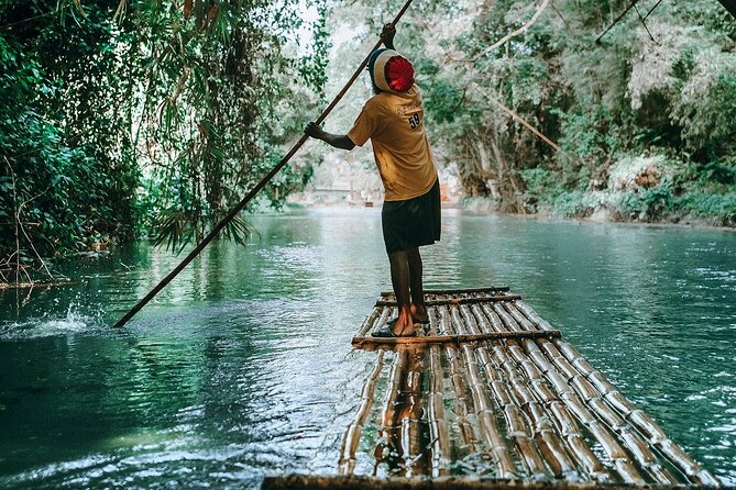 Bamboo River Rafting & Dunns River Falls From Montego Bay