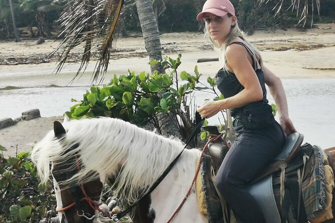Beach and Mountain Overnight Horseback Riding Combo in El Seibo