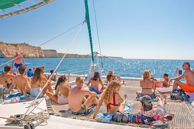 Benagil Catamaran Sailing Cruise With Lunch From Portimão