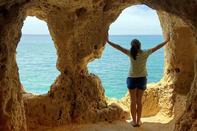 Benagil Cave by Boat Carvoeiro Algarseco Caves by Minivan From Lagos