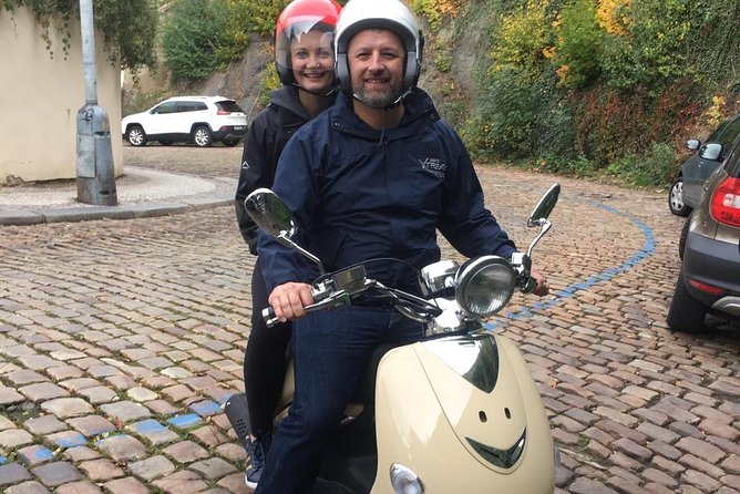 Big Scooter Tour of Prague, for Two (Audio Guide)