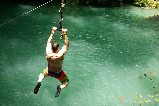 Blue Hole and River Tubing Tour From Falmouth