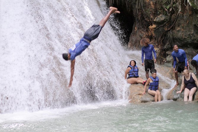 Blue Hole & Dunns River Falls With Lunch From Negril