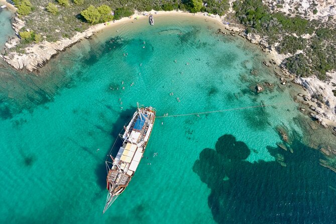 Blue Lagoon Cruise With the Pirates Boat From Halkidiki