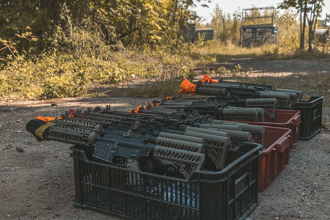 BMP Tank Ride & Magfed Paintball Adventure Prague