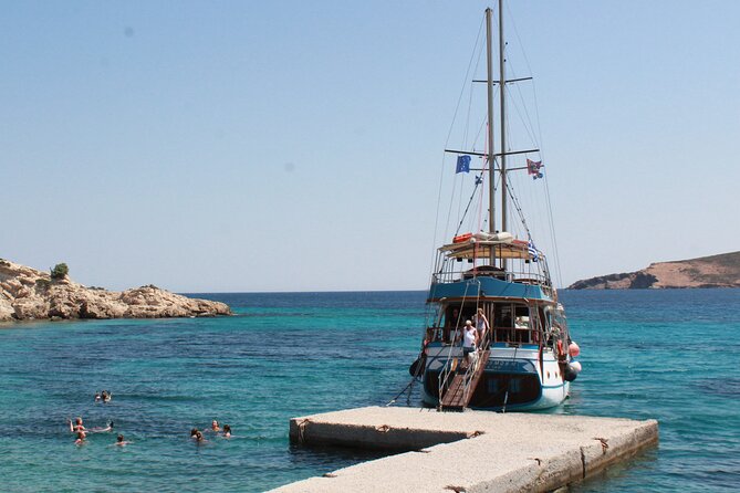 Boat Cruise to Rinas Cave & Ano/Kato Koufonisi With BBQ Lunch