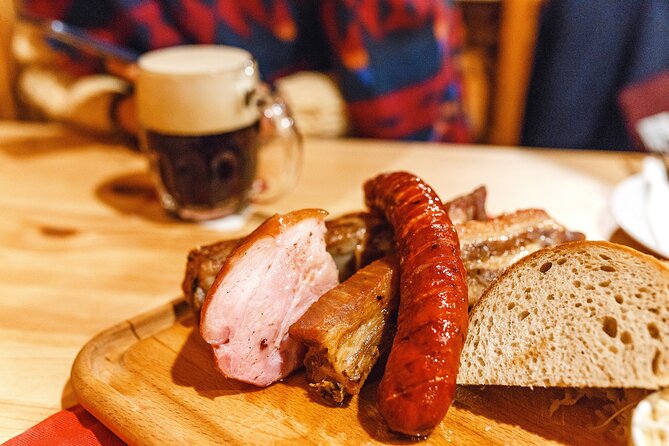 Brews and Views: Private Beer Tour and Meal in Prague