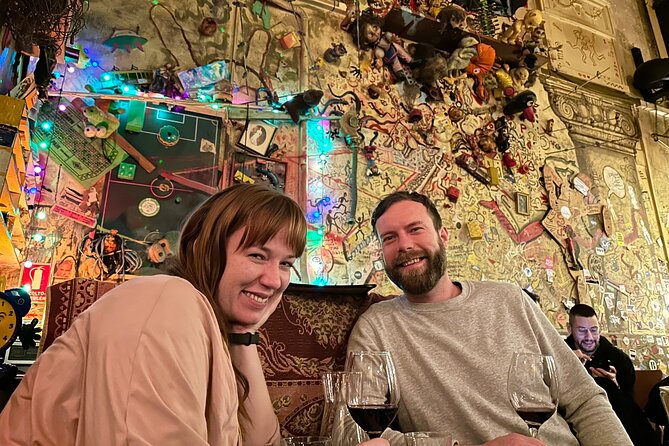 Budapest Wine Crawl With Sausage and Cheese Charcuterie