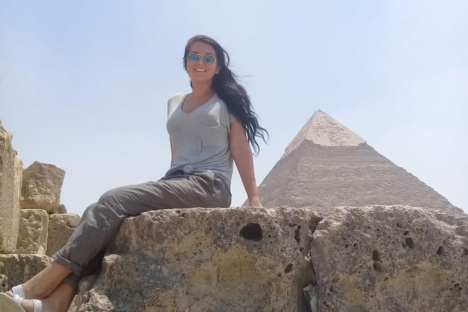 Cairo : Giza Pyramids Sphinx Pyramid Inside & Professional Camera
