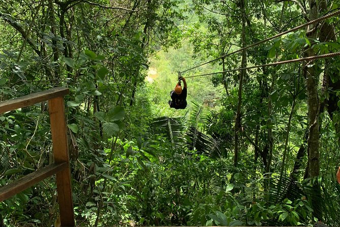 Cave & Zip Line Extreme From Belize City