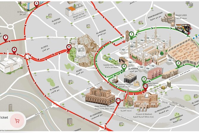 City Sightseeing Al Madinah Hop-On Hop-Off Bus Tour