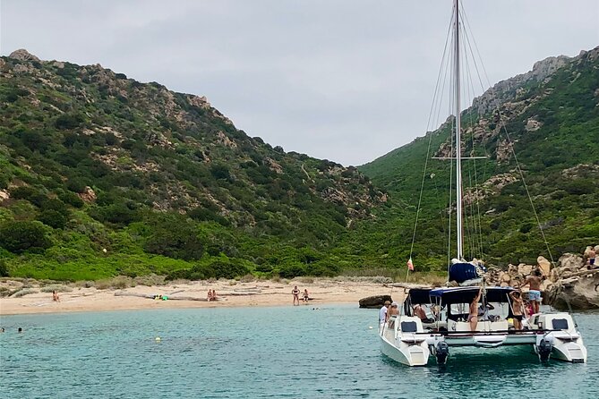Daily Cruise on a Sailing Catamaran on the La Maddalena Archipelago
